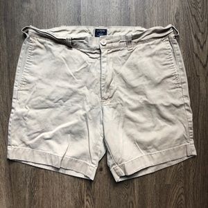J Crew Khaki Reade Shorts